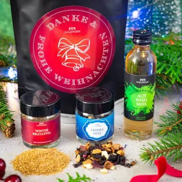 Danke & Frohe Weihnachten (Geschenkkorb)