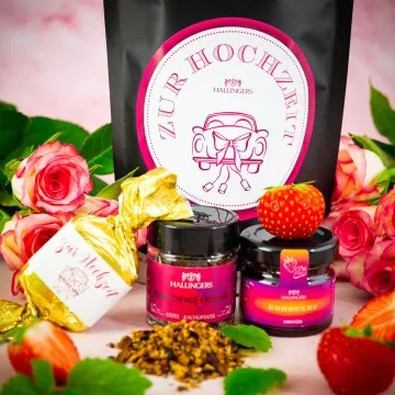 Zur Hochzeit (Geschenkkorb)