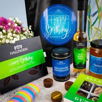 Happy Birthday Blue XXL (Geschenkkorb)