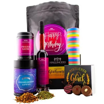 Happy Birthday Pink XXL (Geschenkkorb)