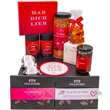 Hab dich lieb (Geschenkkorb)