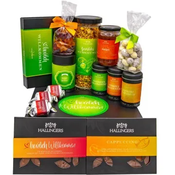 Herzlich Willkommen (Geschenkkorb)