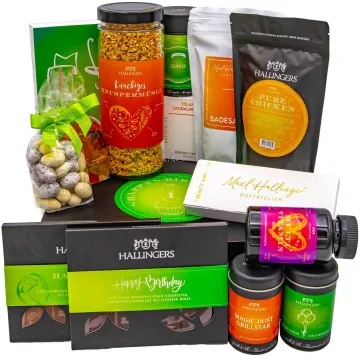 Happy birthday green (Geschenkkorb)