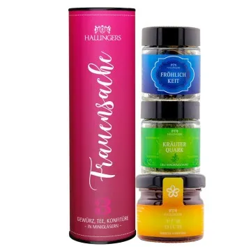 Frauensache (3er Gewürz, Tee, Konfitüre)